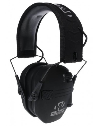 CASQUE PROTECTION WALKER'S RAZOR SLIM ELECTRO BLACK - NRR 23 DB