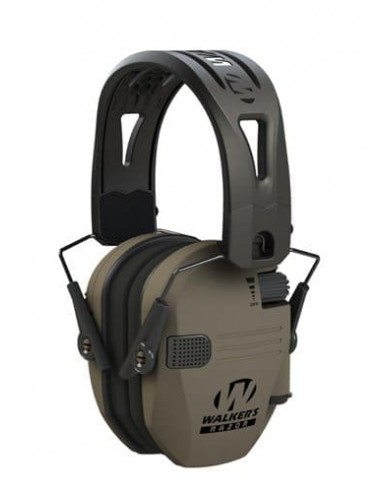 CASQUE PROTECTION WALKER'S RAZOR TACTIGRIP ELECTRO FDE - NRR 23 DB