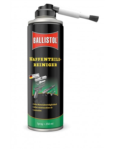 BALLISTOL OLIE GUN PARTS CLEANER SPUITBUS MET BORSTEL - 250 ML